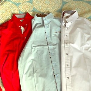 NWT bundle men’s dress shirts, medium